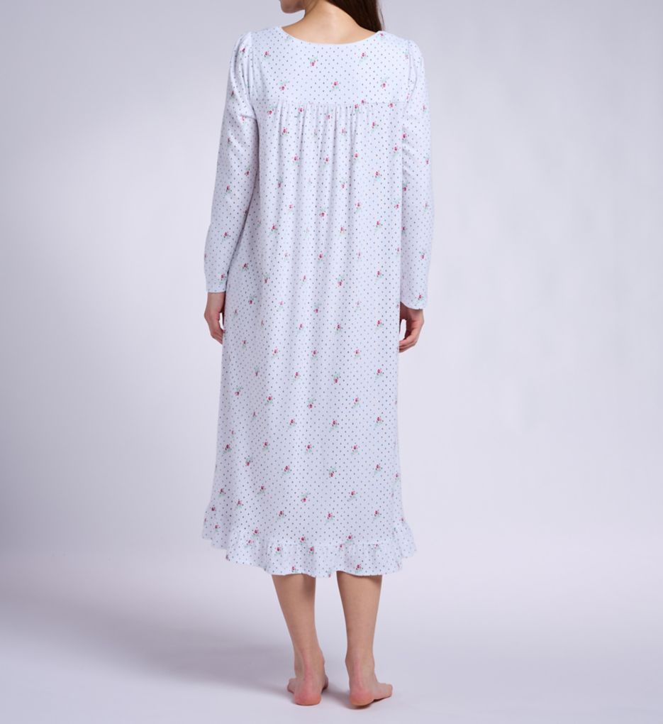 Eileen West 48 Cotton Knit Long Sleeve Ballet Nightgown E60112 - Image 2