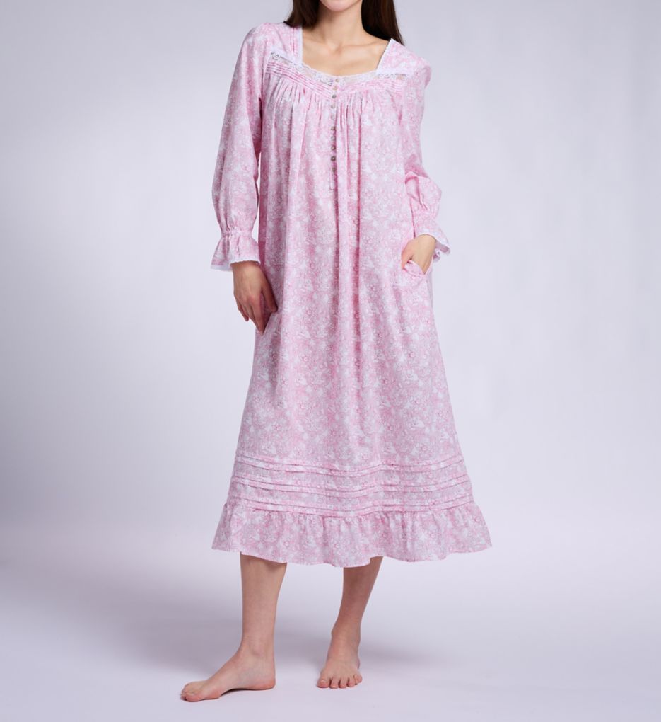 Eileen West 50 Ballet Long Sleeve Nightgown E60118 - Image 1