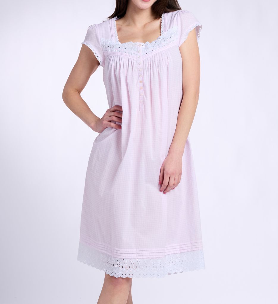 Eileen West Cotton Lawn 42 Cap Sleeve Gown E60128 - Image 1