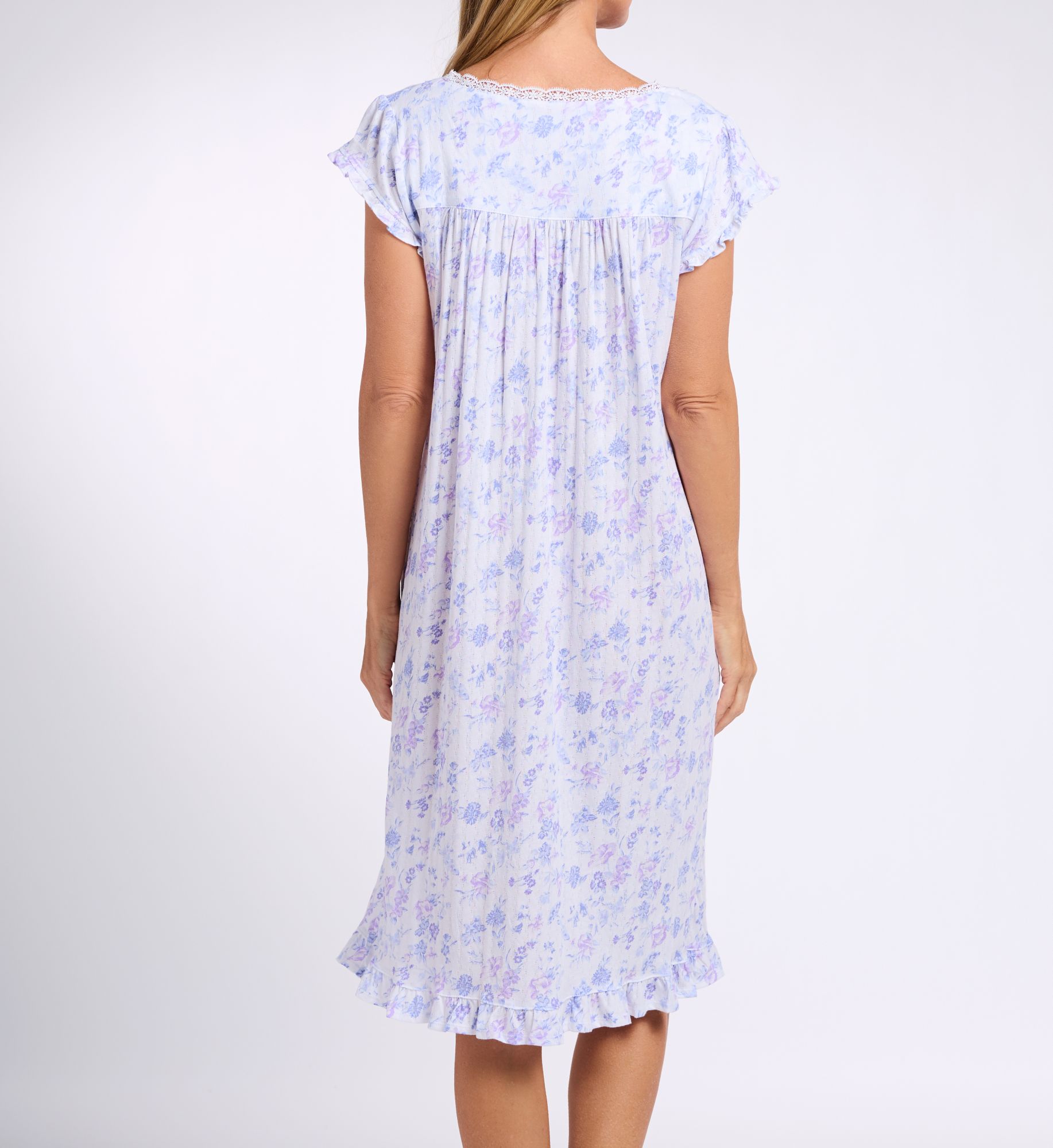Eileen West Cotton Pointelle 42 Waltz Nightgown E60157 - Image 2