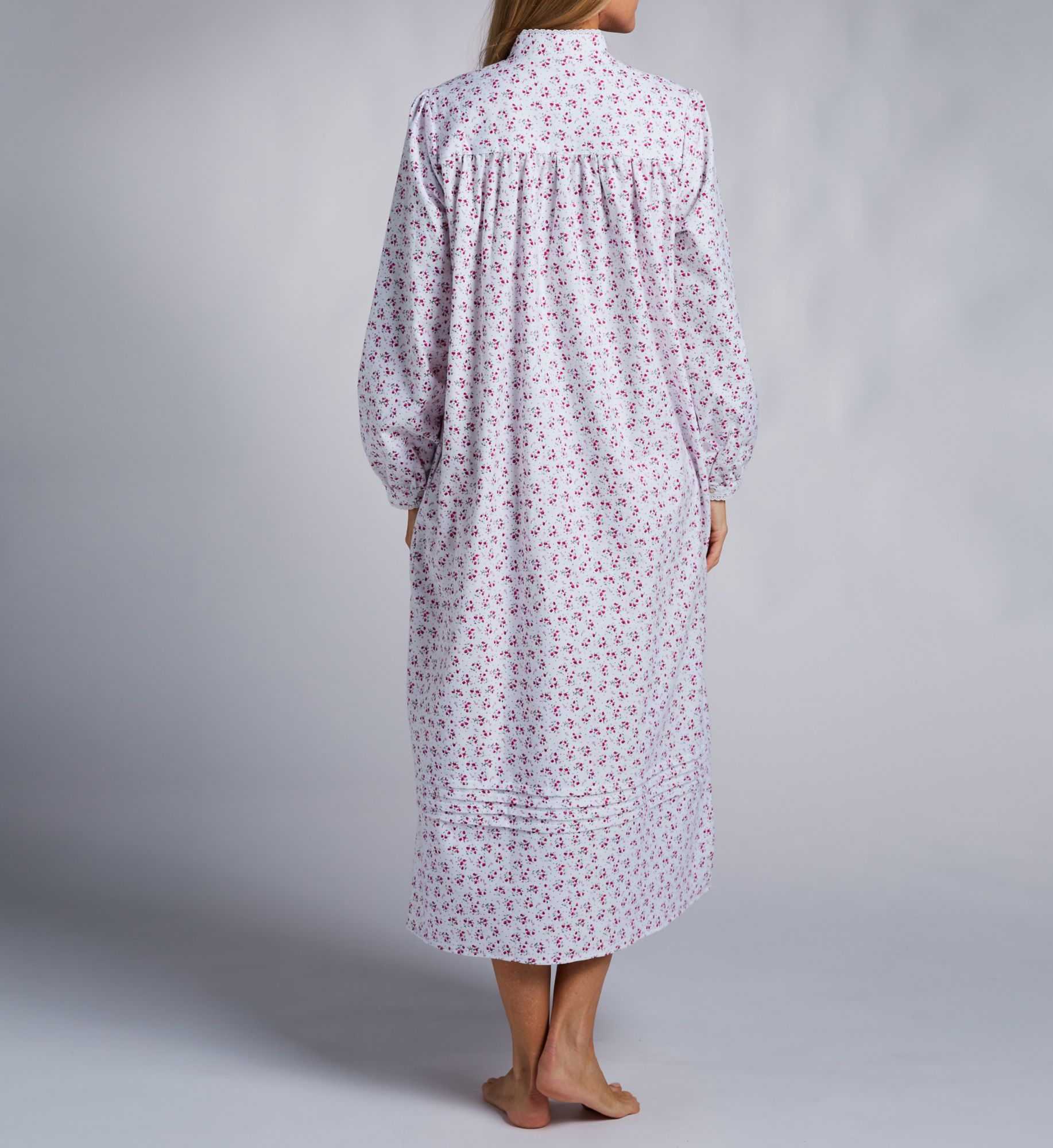 Eileen West 50 Cotton Flannel Highneck Ballet Nightgown E70045 - Image 2