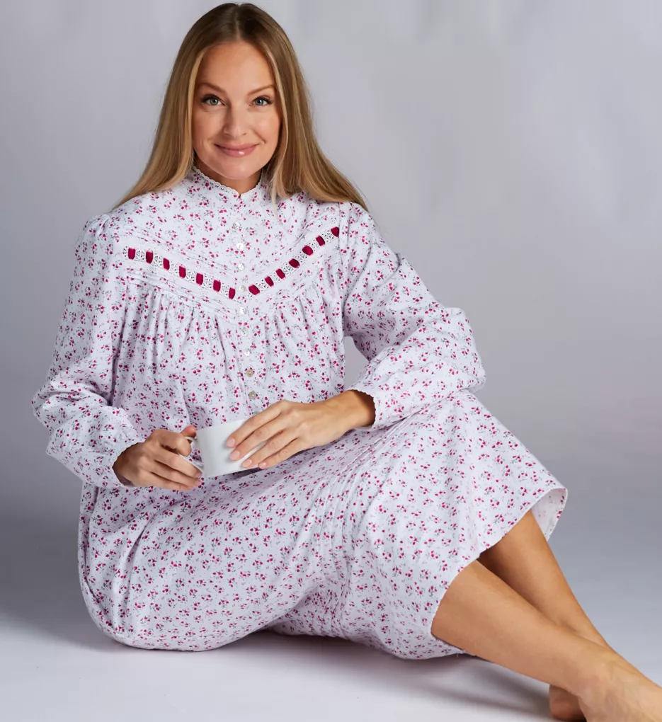 Cottons Website Eileen West Women's Flannel Ballet Gown - Long
