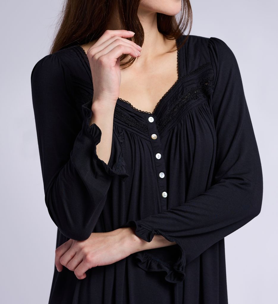 Eileen West Iconic Tencel Modal Long Sleeve Ballet Nightgown E70056 - Image 3