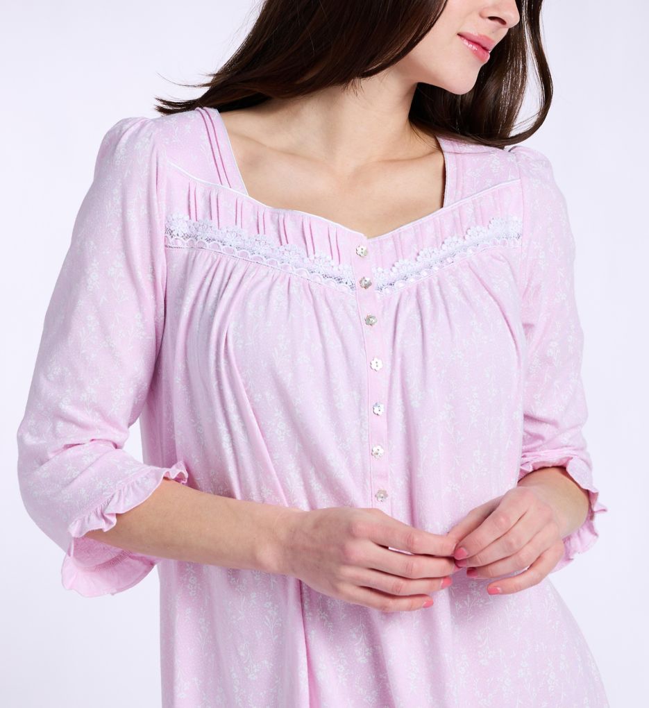 Eileen West 100% Cotton Jersey Knit 48 Gown E70123 - Image 3