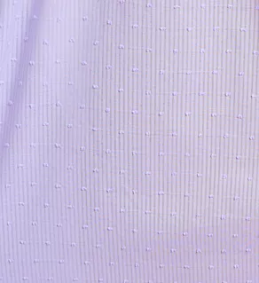 Cotton Rich Sheer Stripe Swiss Dot 52 Robe