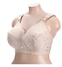 Elila Jacquard Wireless Softcup Bra with Cushion Straps 1305 - Image 9