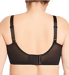 Embroidered Microfiber Wireless Soft-cup Bra