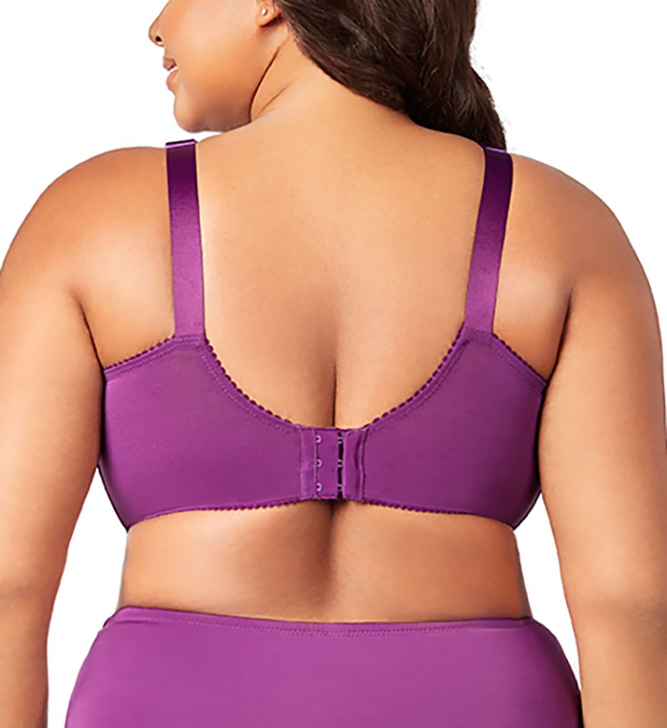 Elila Lace Wireless Soft-cup Bra Aubergine 48C  - Image 2
