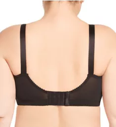 Lace Wireless Soft-cup Bra Black 38D