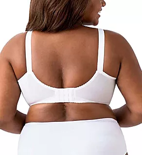 Lace Wireless Soft-cup Bra White 38D