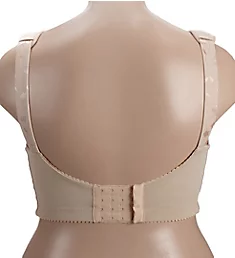 Jacquard Wireless Softcup Bra with Cushion Straps Nude 36H
