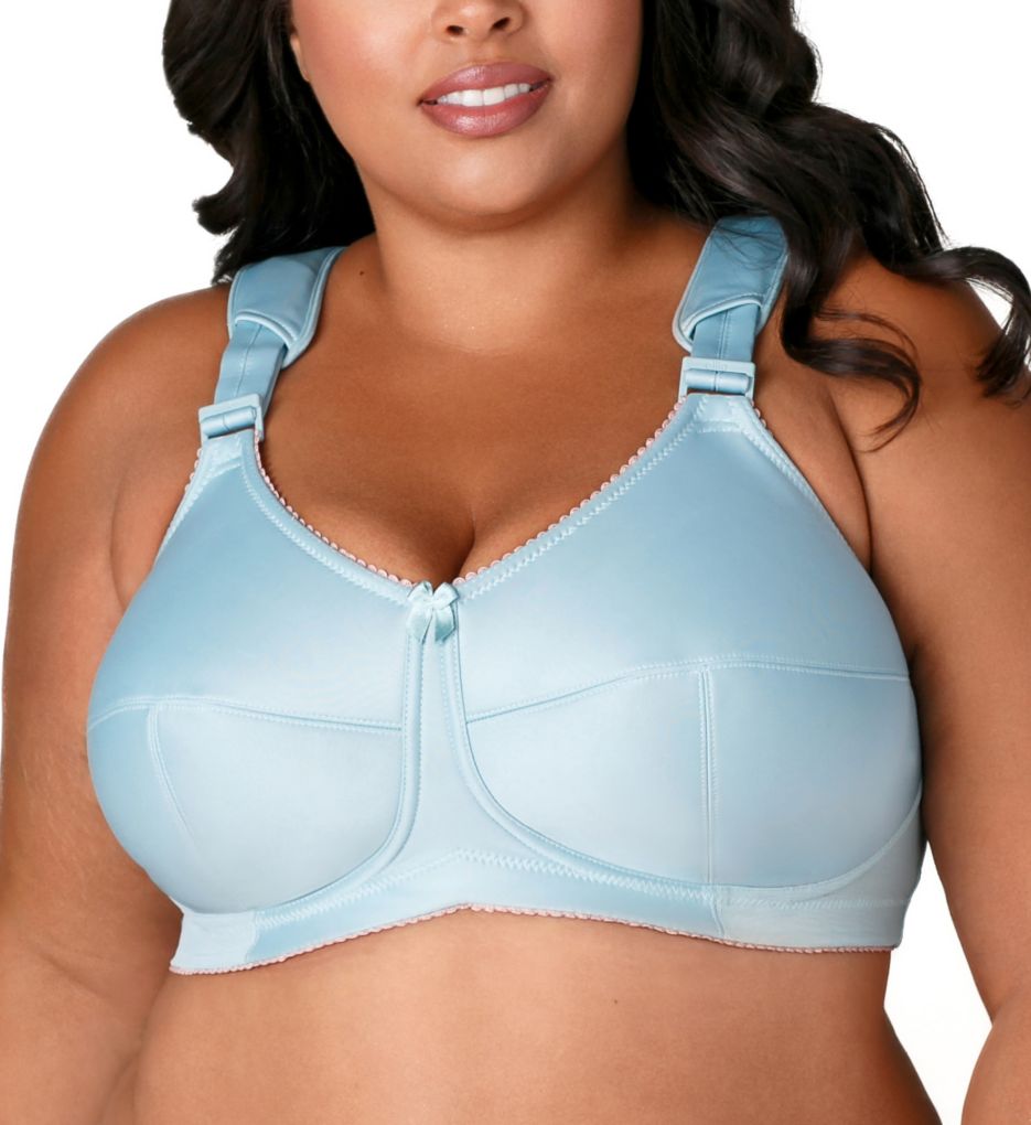 Women's Elila 1801 Swiss Embroidery Wireless Softcup Bra (Nude 46K) 