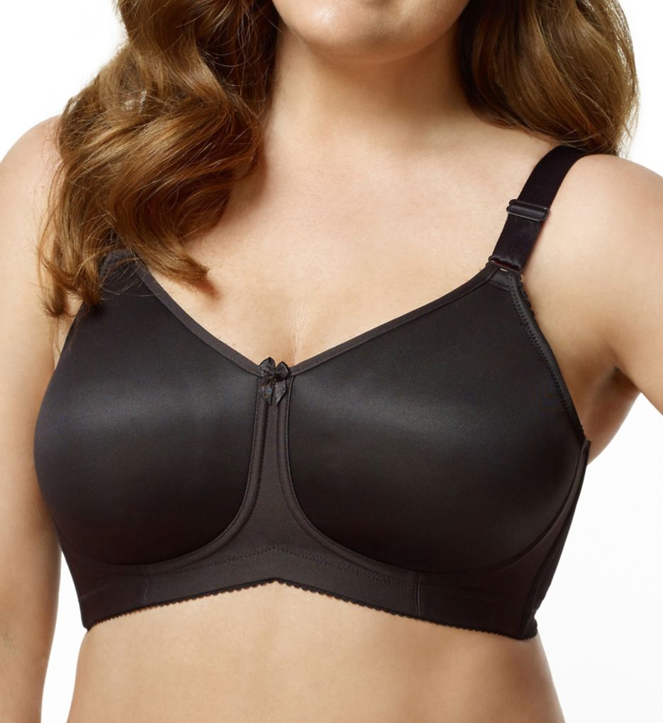 Style 2101, expandable cup wireless shaper bra - mocha