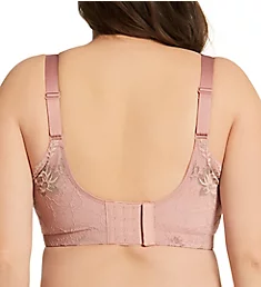 Microfiber & Lace Molded Softcup Wireless Bra Dusty Rose 38D
