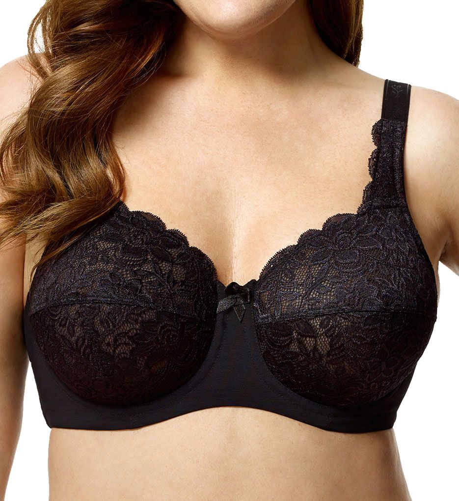 Elila 2311 Full Coverage Stretch Lace Underwire Bra