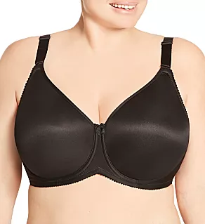 Microfiber Spacer Underwire Bra Black 34E