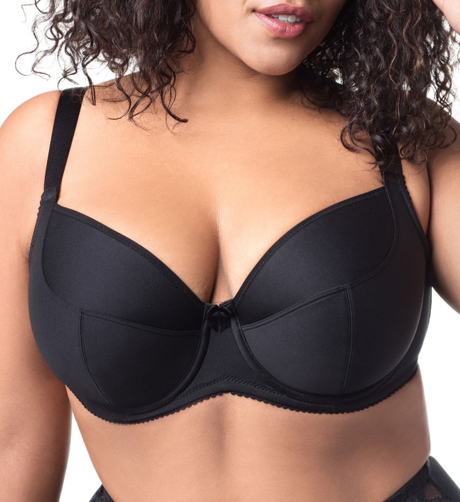 Jacquard Wireless Softcup Bra with Cushion Straps