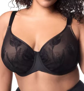 Tulip Embroidered Underwire Bra