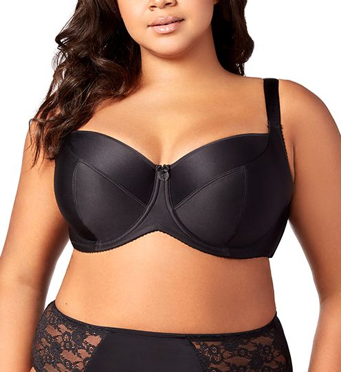 Microfiber & Lace Molded Softcup Wireless Bra