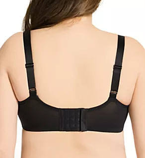 Swiss Embroidery Balcony Underwire Bra Black 34F
