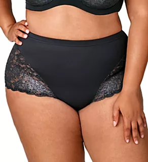 Cheeky Stretch Lace Panties Mermaid 3X