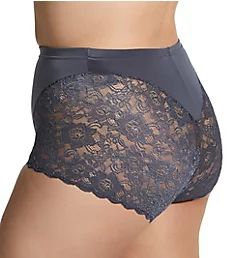 Cheeky Stretch Lace Panties Grey M