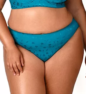 Jacquard Panty Emerald Green 10X