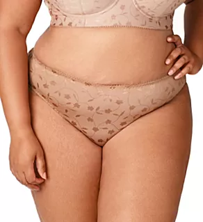 Jacquard Panty Mocha 2X