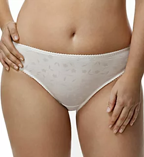 Jacquard Panty White 2X