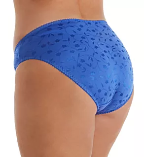 Jacquard Panty Cobalt Blue 6X