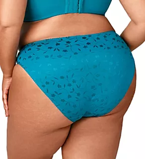 Jacquard Panty Emerald Green 10X