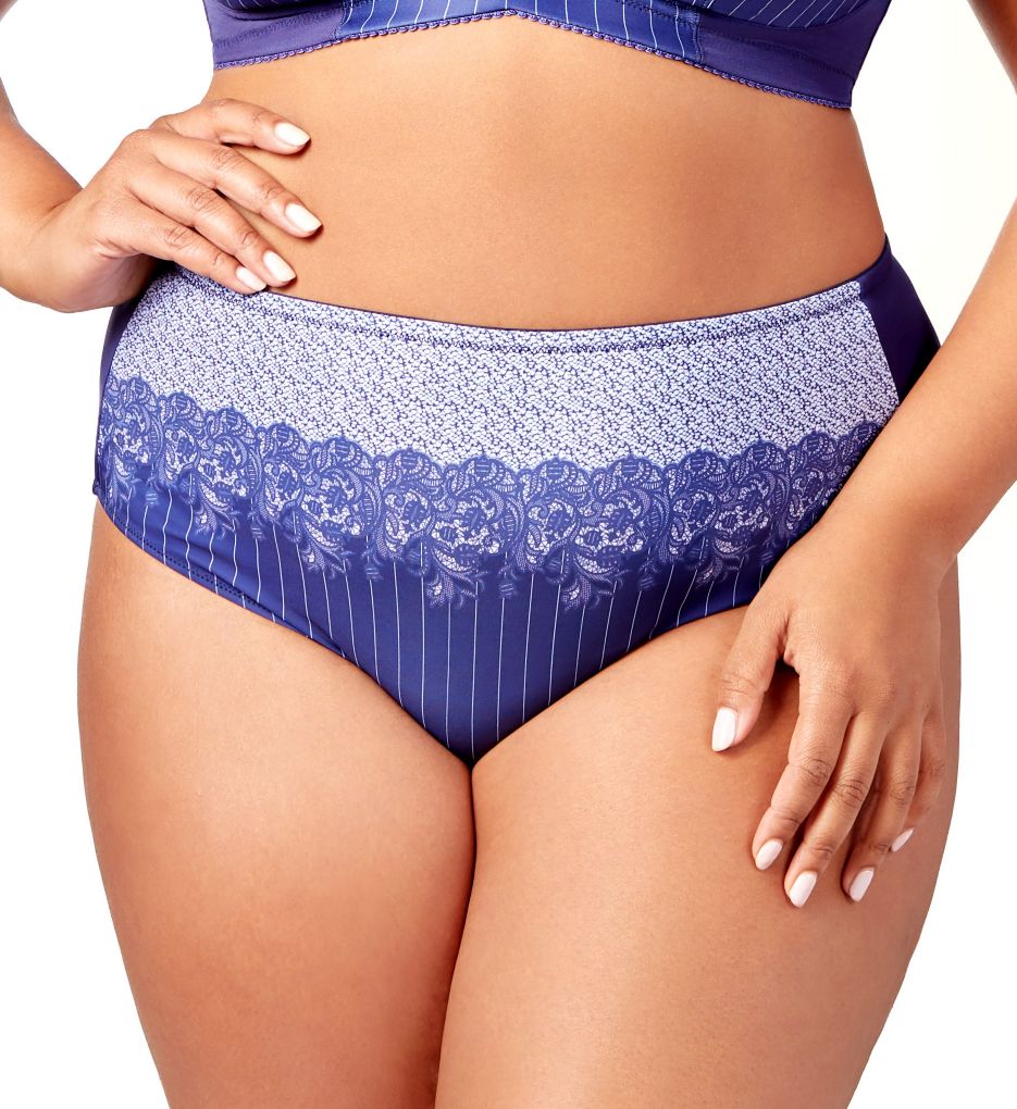 Elila Jacquard Panty in Lilac