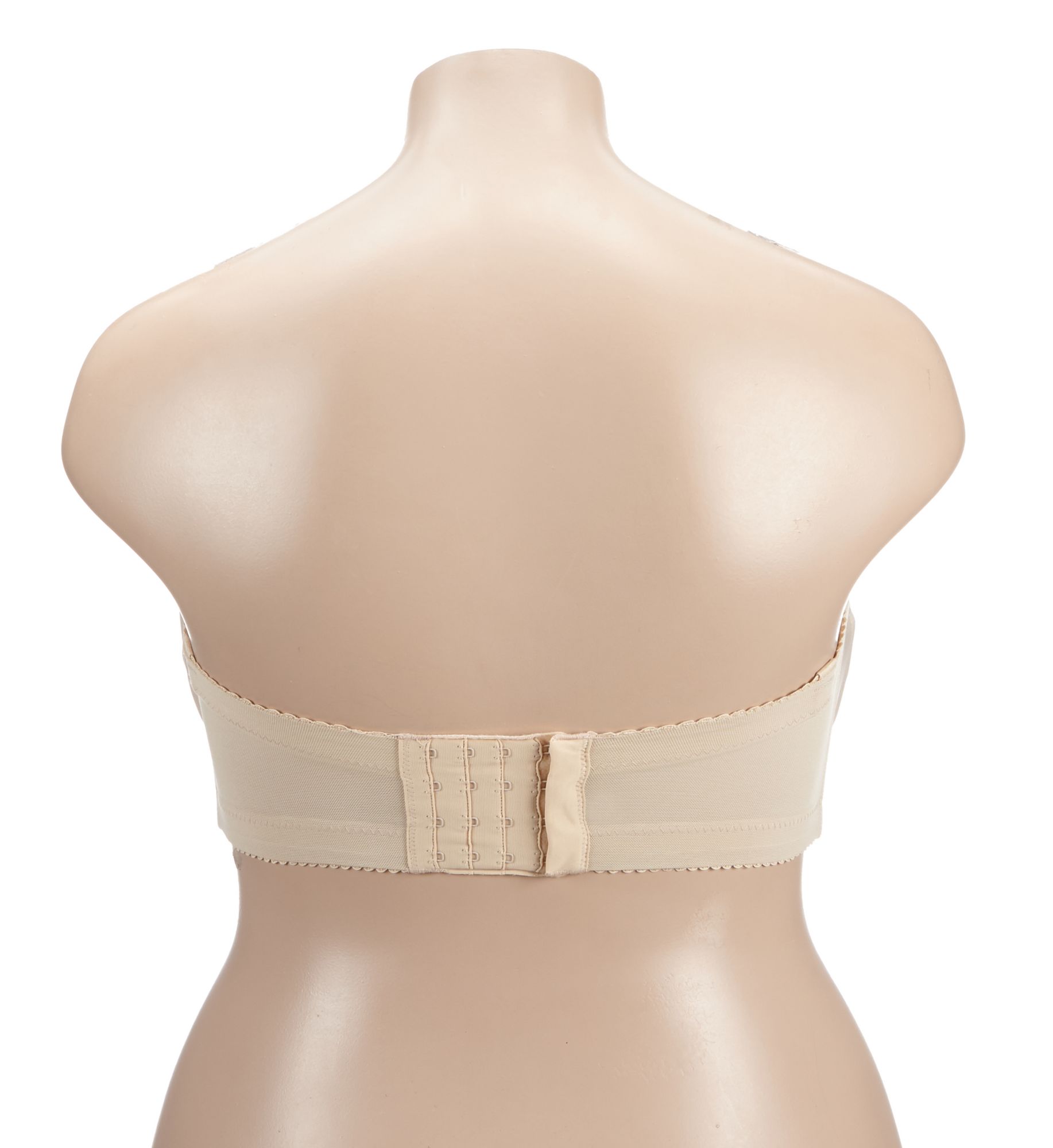 Strapless Molded Spacer Foam Underwire Bra Nude 46H