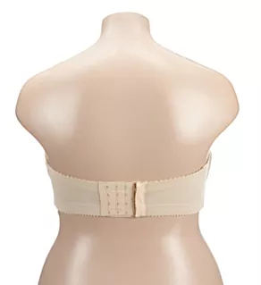 Strapless Molded Spacer Foam Underwire Bra Nude 44D