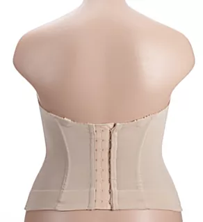 Molded Strapless Longline Underwire Bra Nude 42E