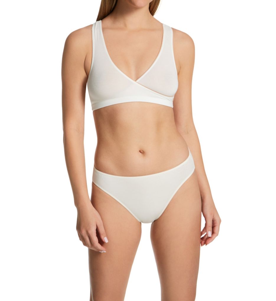 The Naturals Hi-Cut Brief Panty Ivory M by Elita