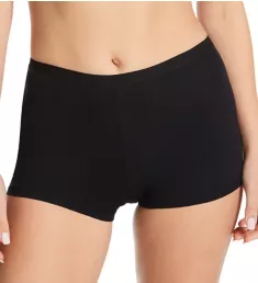 The Essentials Cotton Boyshort Panty Black XL