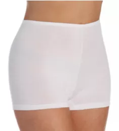 The Essentials Cotton Boyshort Panty White M