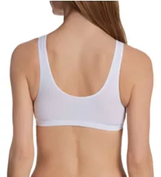 The Essentials Cotton Crossover Cami Bra