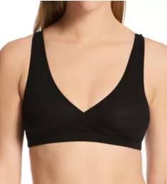 The Essentials Cotton Crossover Cami Bra