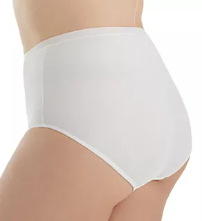 Plus Size Microfiber Full Brief Panty