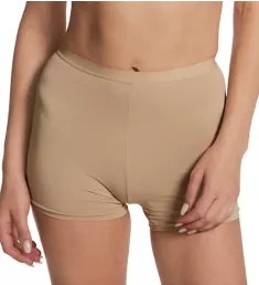 Silk Magic Microfiber Boyshort Panty Classic Beige S