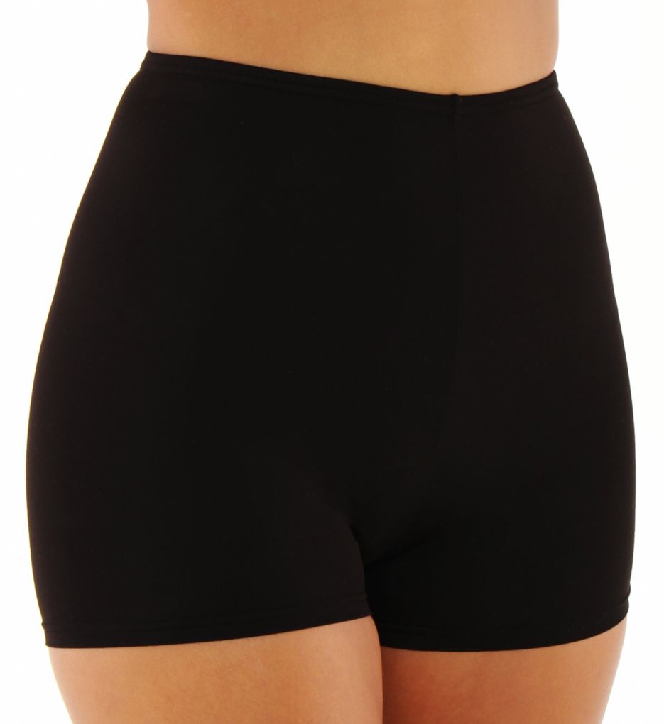 Elita Women's Silk Magic Boyleg Brief Panty 8862 Black Size Large | eBay