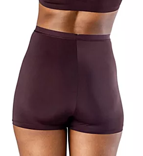 Silk Magic Microfiber Boyshort Panty Espresso S