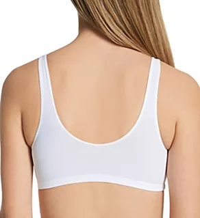 Silk Magic Microfiber Cami Bra With Pockets Porcelain 32