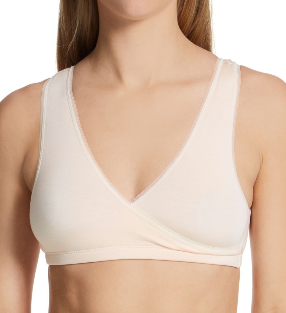 Woman's Soft Cotton Crossover Bra – Elita Intimates