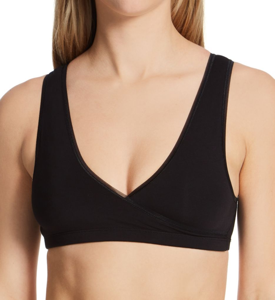 Elita Women's Classic Fit Camisole With Built-In Shelf Bra - Black