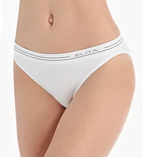 Signature Seamless Bikini Panty White S
