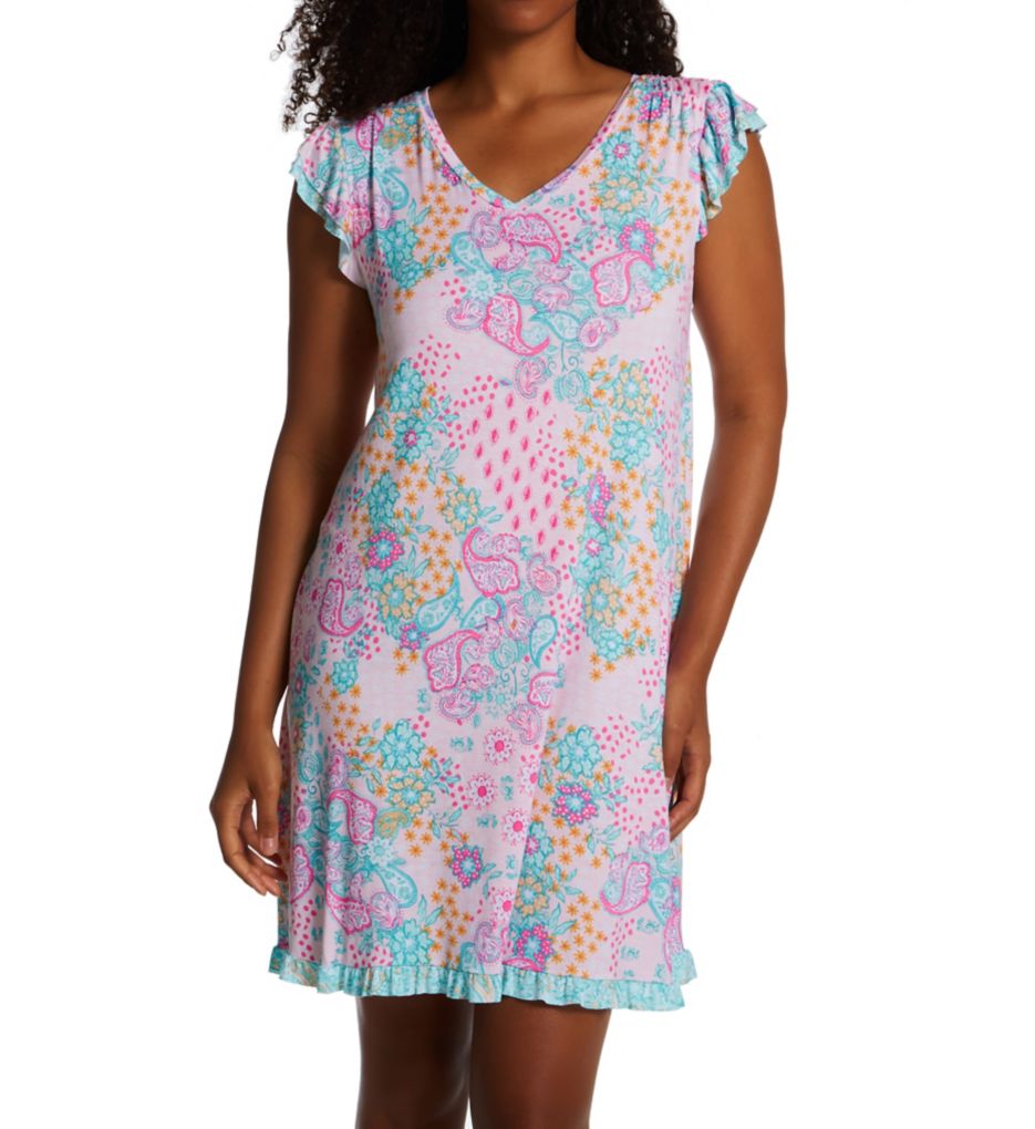 Paisley Short Sleeve Chemise