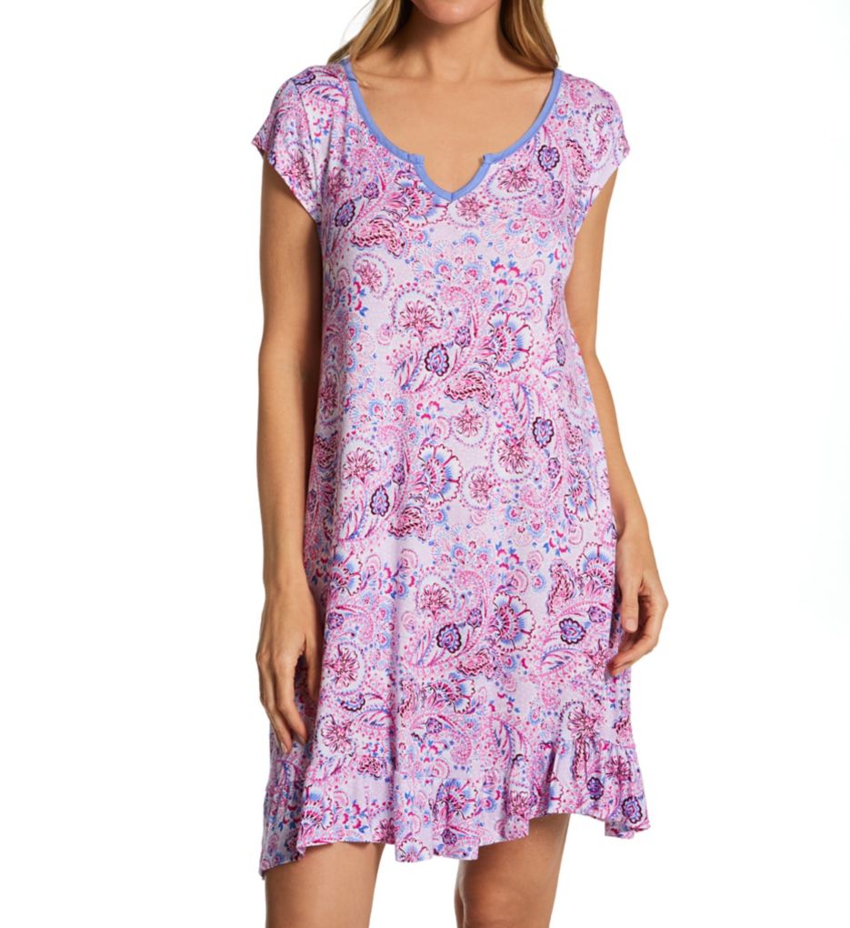 Paisley Short Sleeve Chemise